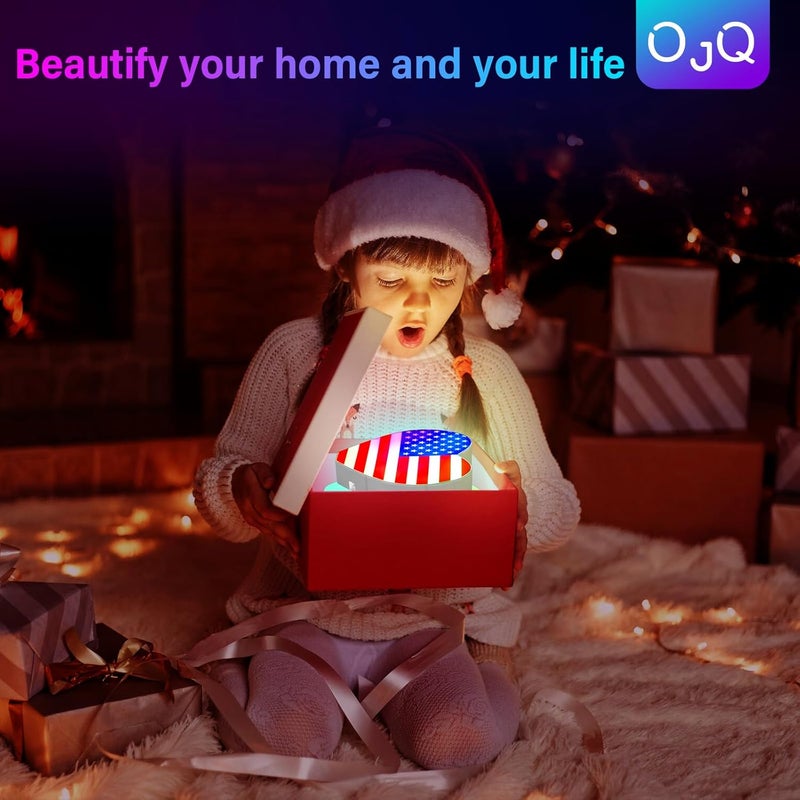 OJQ Light Up Letters LED Letter - Bedroom Lighted Colorful Alphabet Letter Music Sync Color Change - Christmas Birthday Gifts for Girl - Teen Girls Room Decor Gifts Party Home Wall Bedroom Decor - Image 5